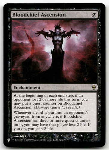 Bloodchief ascension 249 - bloodchief, #82/249