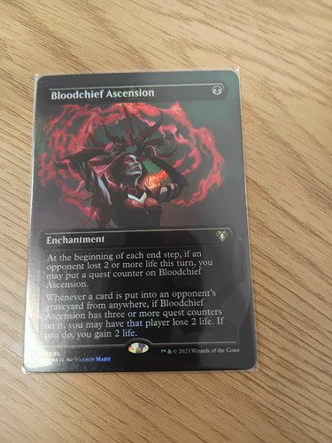 Bloodchief ascension foil - ascension,,