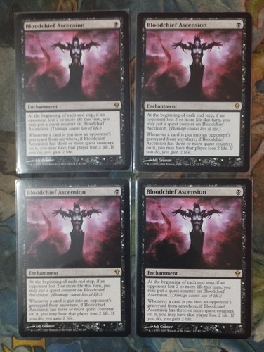 Mtg bloodchief ascension - mtg,