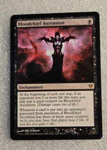 Mtg bloodchief ascension quasi - bloodchief,