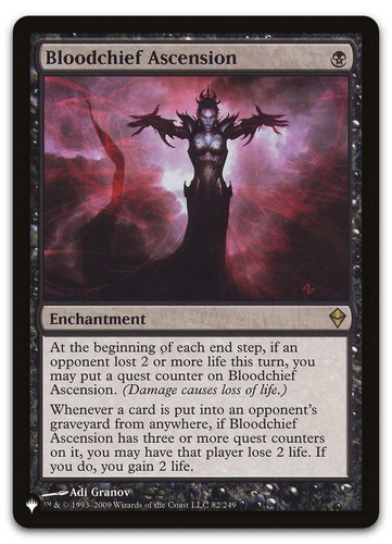 Bloodchief ascension 249 - bloodchief, #82/249