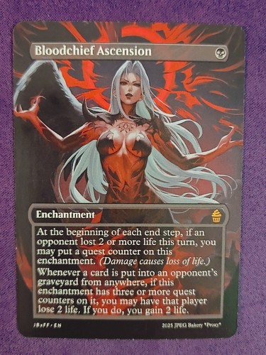 Scheda prova bloodchief - di,
