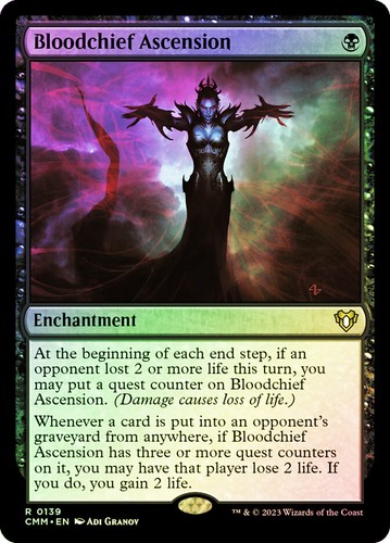 Mtg foil bloodchief ascension - foil,