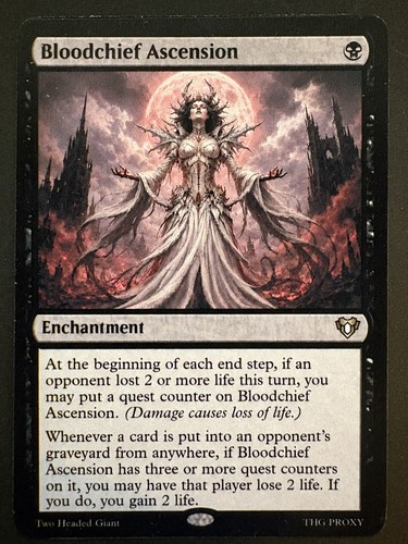 Mtg bloodchief ascension - mtg,