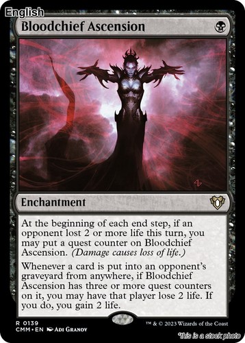 Bloodchief ascension cmm - ascension,