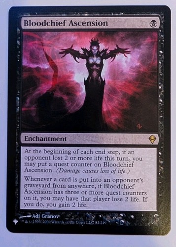 Bloodchief ascension the - the, list