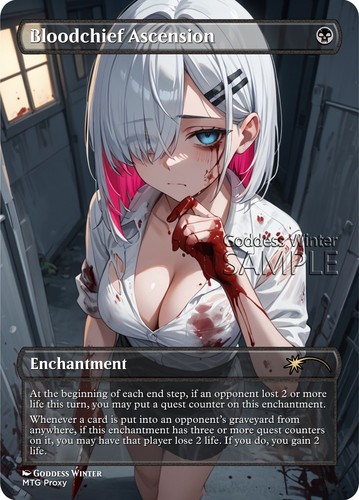 Mtg bloodchief ascension - mtg,