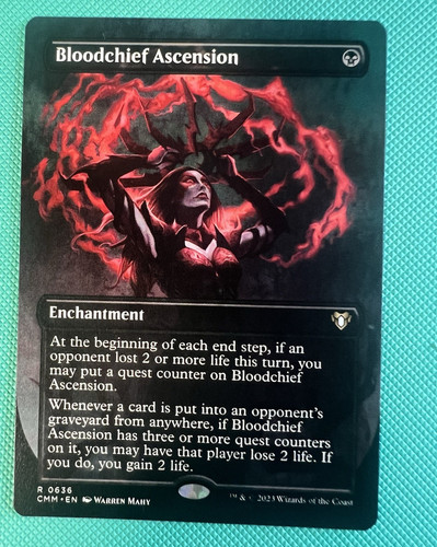 Mtg bloodchief ascension cmm - ascension,